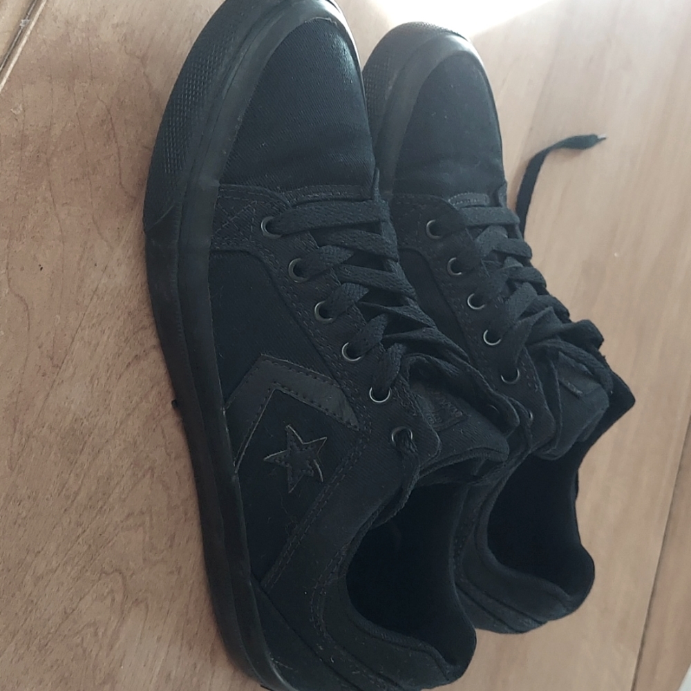 Black Converse All☆ men 7 women 8.5